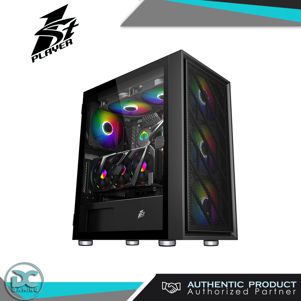1st Player AR-7 Mesh Mid Tower Gaming Chasis ATX